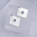 blue Topaz earrings