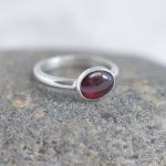 Etsy Garnet Ring