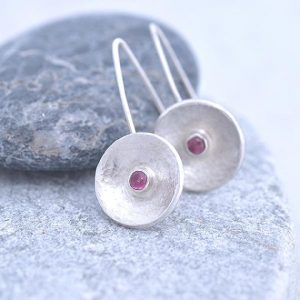 pink Tourmaline earrings
