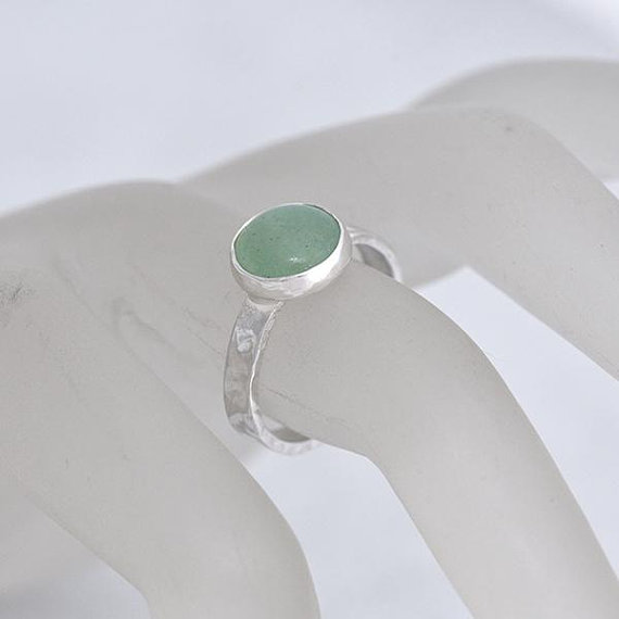 Etsy Green Ring size P